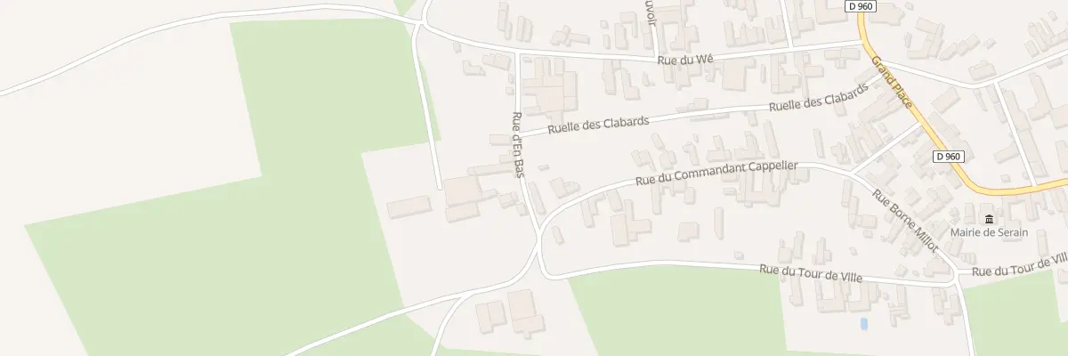 Plan du 38 Rue du Cdt Cappelier à Serain
