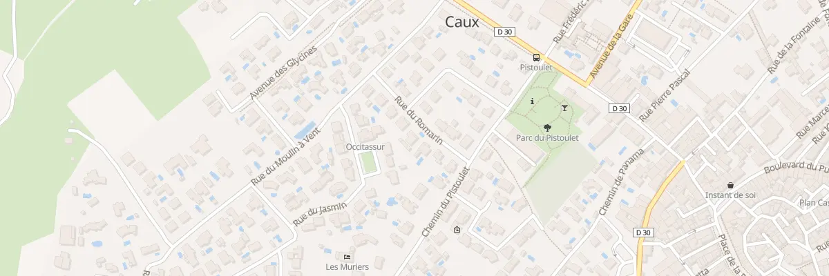 Plan du 7 Rue du Romarin à Caux