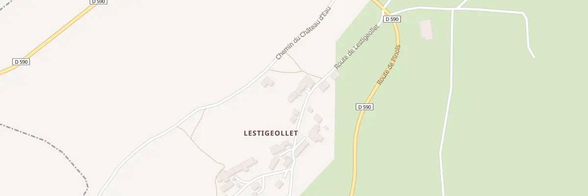 Plan du 5058 Lestigeollet à Cronce