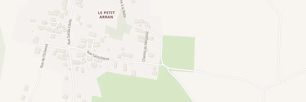 Plan du 3 Che du Moussiot à Parly