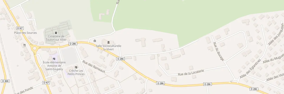 Plan du 5391 Le Grand Guet à Toulon-sur-Allier