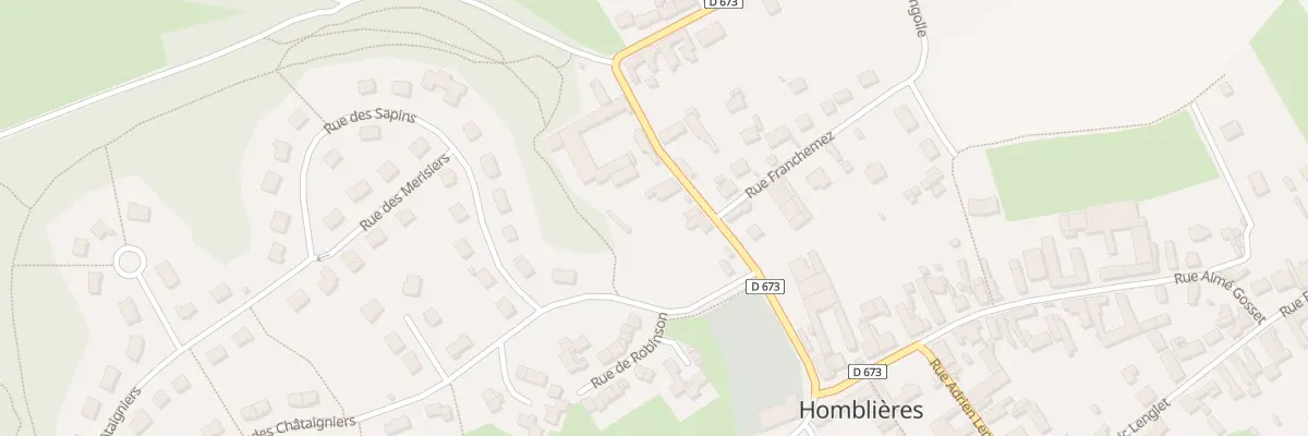 Plan du 9 Rue Marcel de Waele à Homblières