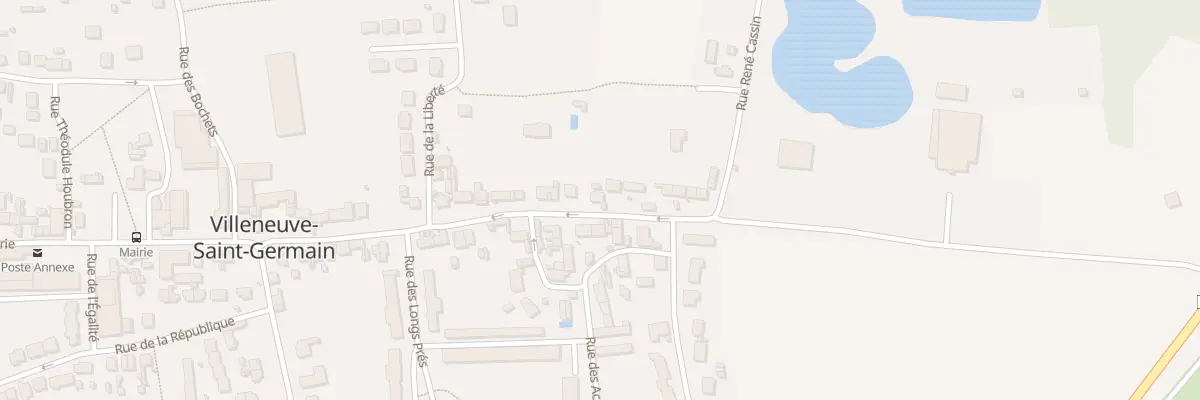 Plan du 86 Rue Jean Jaurés à Villeneuve-Saint-Germain