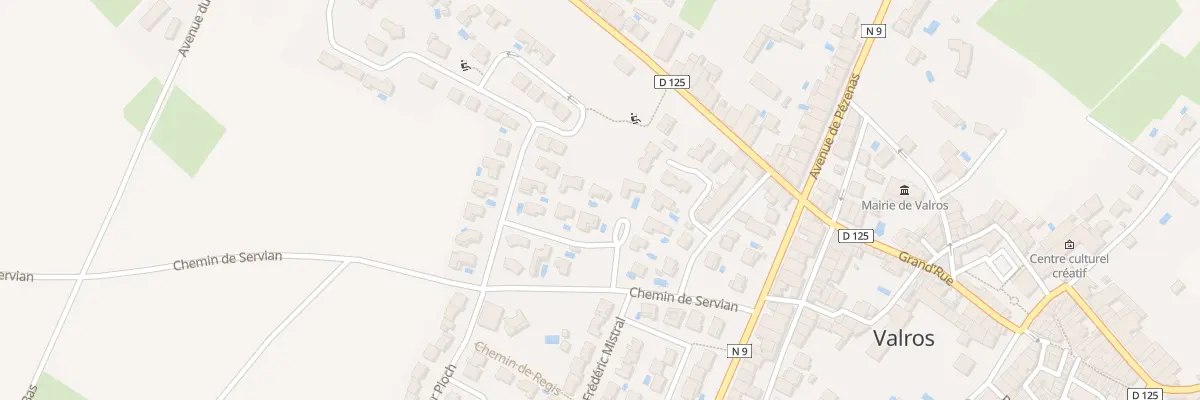 Plan du 80 Rue Victor Hugo à Valros