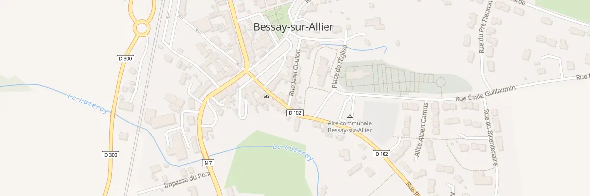 Plan du 4 Rue Jean Coulon à Bessay-sur-Allier