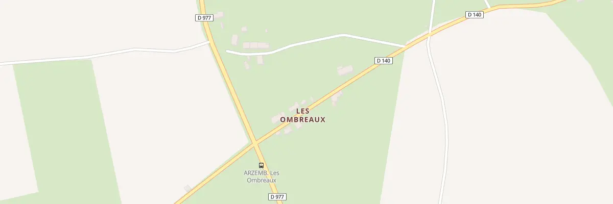 Plan du 62 Les Ombreaux à Arzembouy
