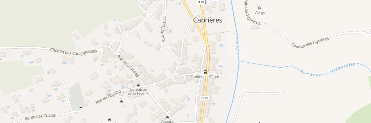 Plan du 4A Rue du Mas de Rigaud à Cabrières