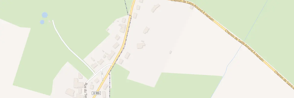 Plan du 4 Rte d’Hasnon à Wallers