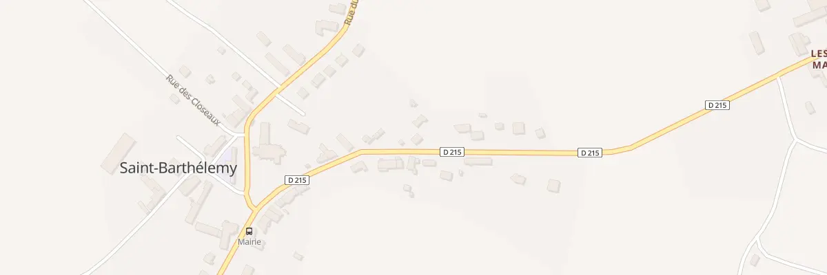 Plan du 9 Rue de Montmirail à Saint-Barthélemy