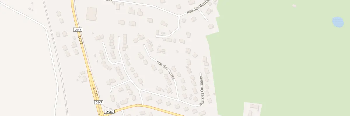 Plan du 8Q Rue des Saules à Toulon-sur-Allier