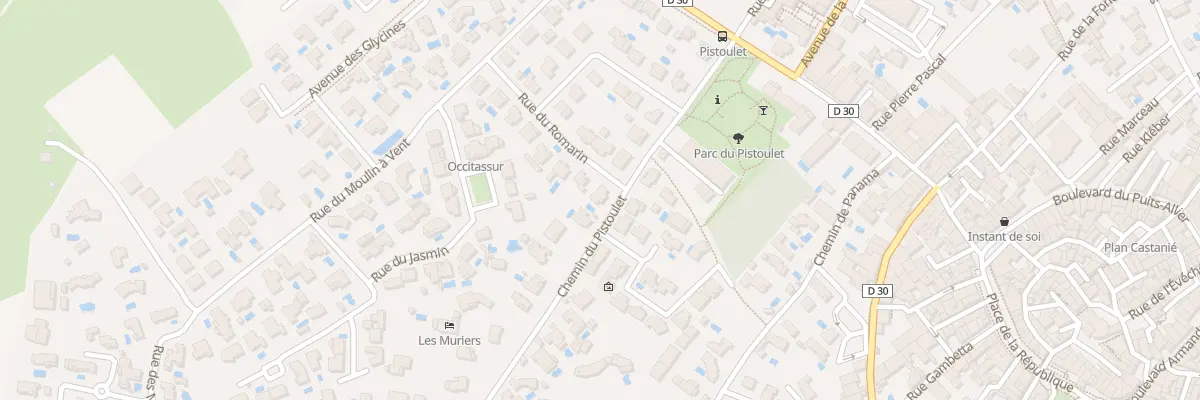 Plan du 1 Rue du Romarin à Caux