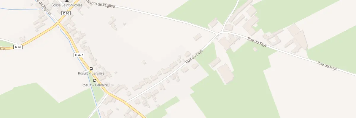 Plan du 167 Rue du Fayt à Rosult