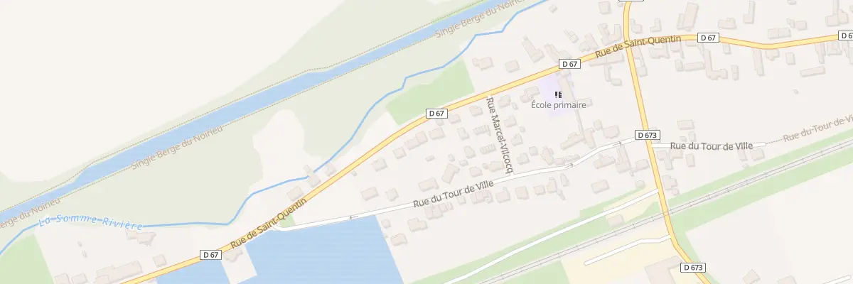 Plan du 897 Rue de St Quentin à Essigny-le-Petit