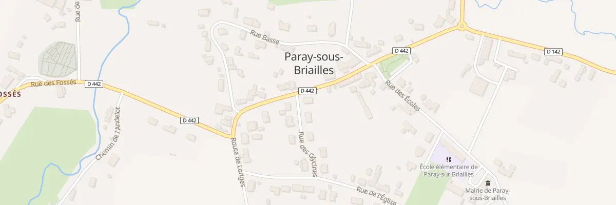 Plan du 15 Grande Rue à Paray-sous-Briailles