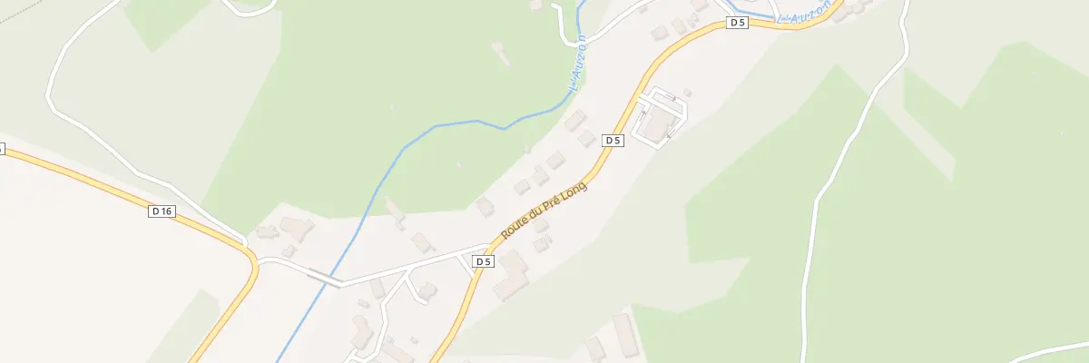 Plan du 5 Rte du Pré Long à Auzon