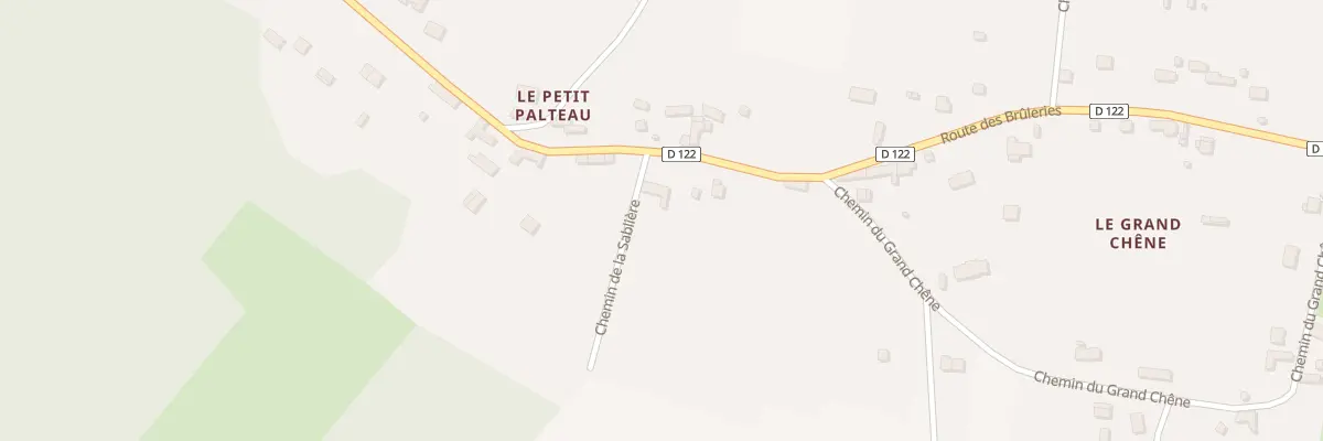 Plan du 1 Che de la Sabliere Pt Palteau à Armeau