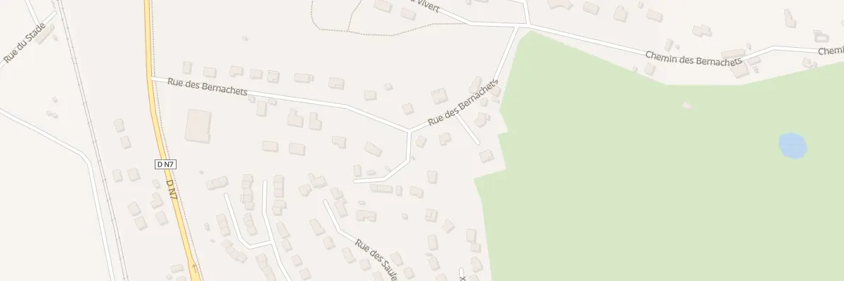 Plan du 15 Rue des Bernachets à Toulon-sur-Allier