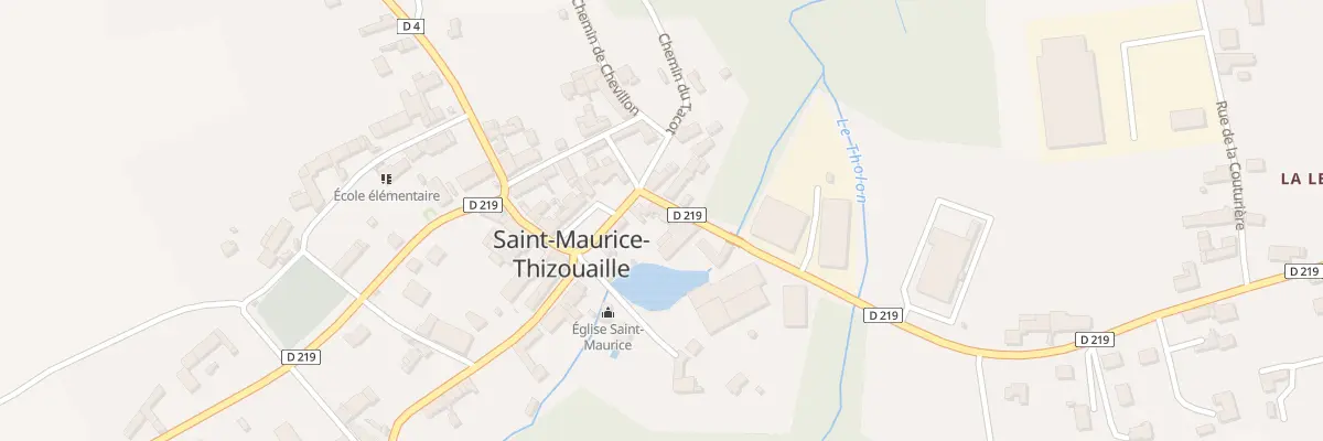 Plan du 2 Rue Vieux Poux à Saint-Maurice-Thizouaille