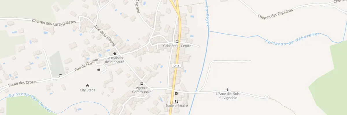 Plan du 24 Av de Clermont à Cabrières