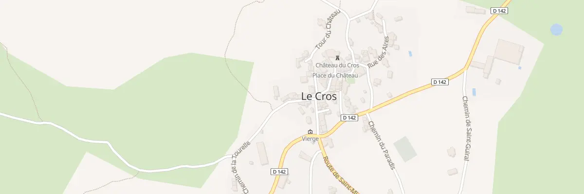 Plan du 38 Che de la Tourelle au Cros