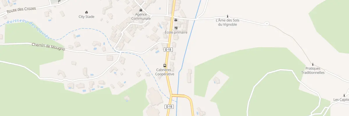 Plan du 59 Av de Clermont à Cabrières