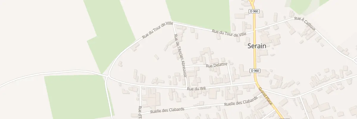 Plan du 1 Rue de l’Ancien Abreuvoir à Serain