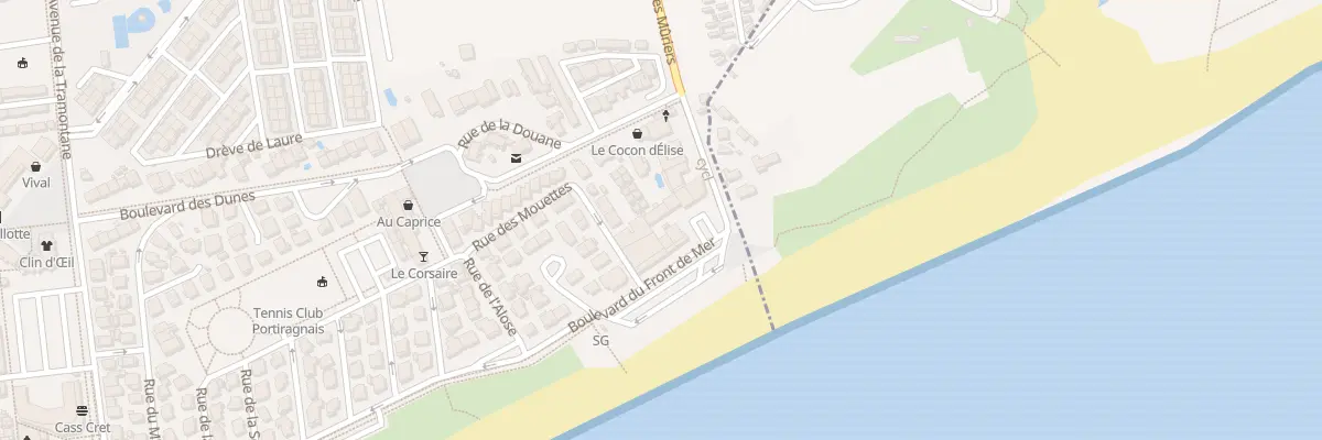 Plan du 4 Pl des Embruns à Portiragnes
