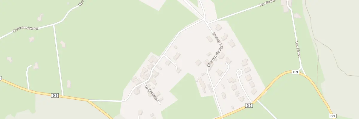 Plan du 5291 La Pillayre à Montmorin