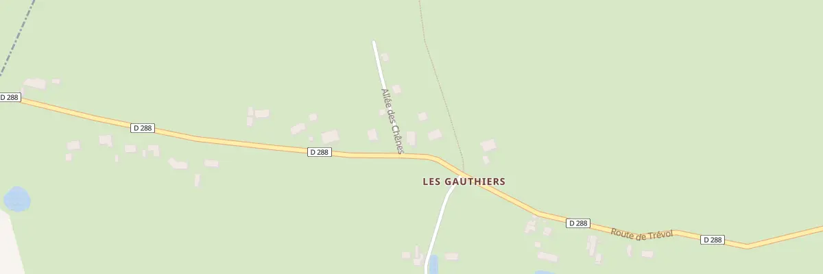 Plan du 9002 All des Chenes à Gennetines