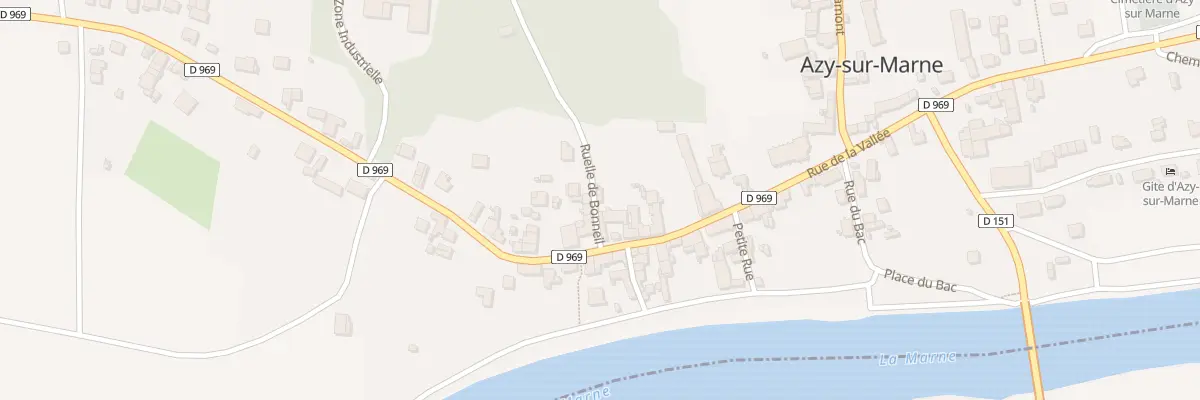 Plan du 27 Rue de la Vallée à Azy-sur-Marne