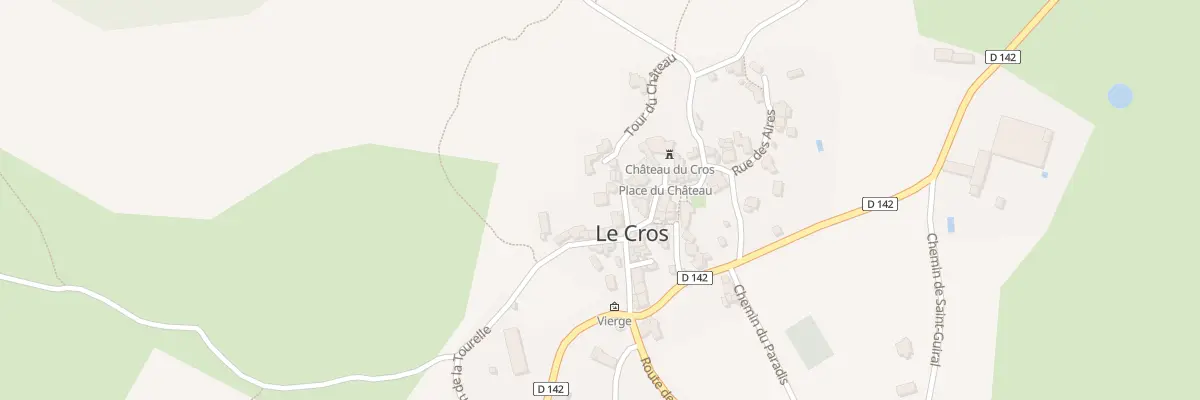 Plan du 20 Pl des Prunus au Cros