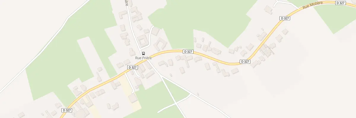 Plan du 972 Rue Molière à Rumegies