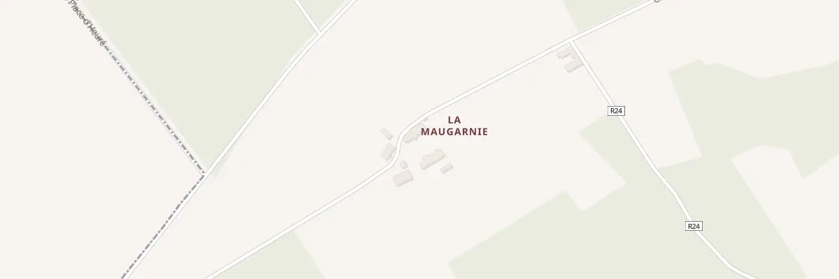 Plan du 2 Hameau de la Maugarnie à Saligny