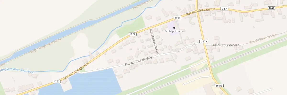 Plan du 64 Rue Marcel Vilcocq à Essigny-le-Petit