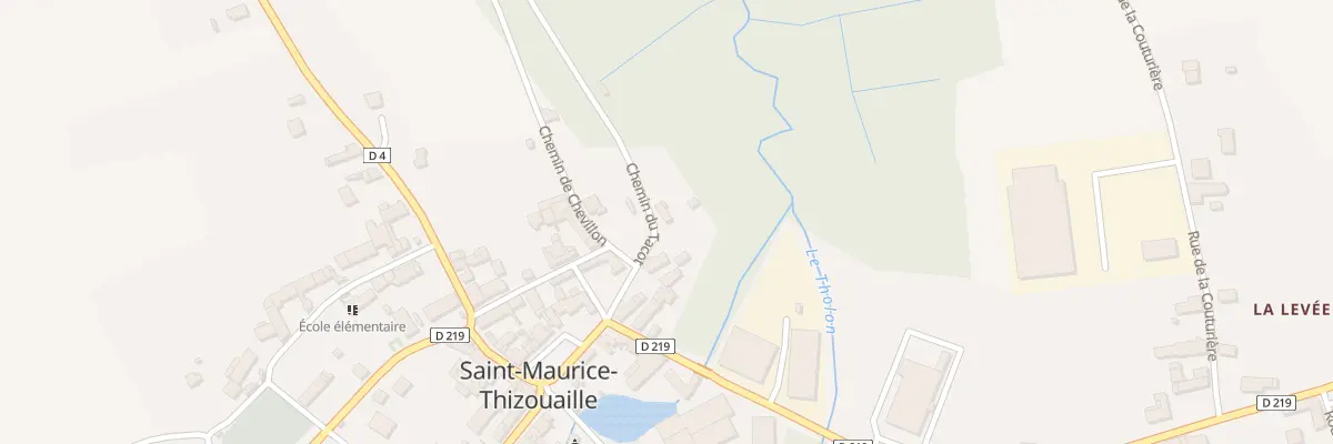 Plan du 4 Rue du Tacot à Saint-Maurice-Thizouaille