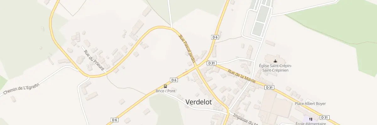 Plan du 15 Rue Brice Parain à Verdelot