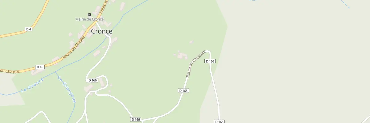 Plan du 5031A Chassant à Cronce