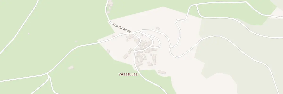 Plan du 5381A Vazeilles à Vieille-Brioude