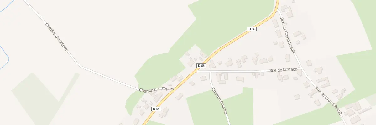 Plan du 579 Rue du Gen Koenig à Rosult