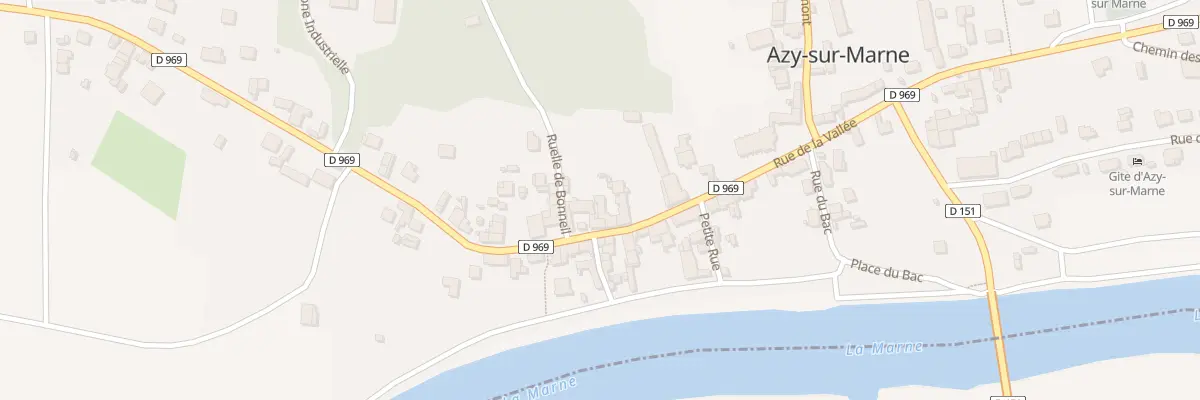 Plan du 21 Rue de la Vallée à Azy-sur-Marne
