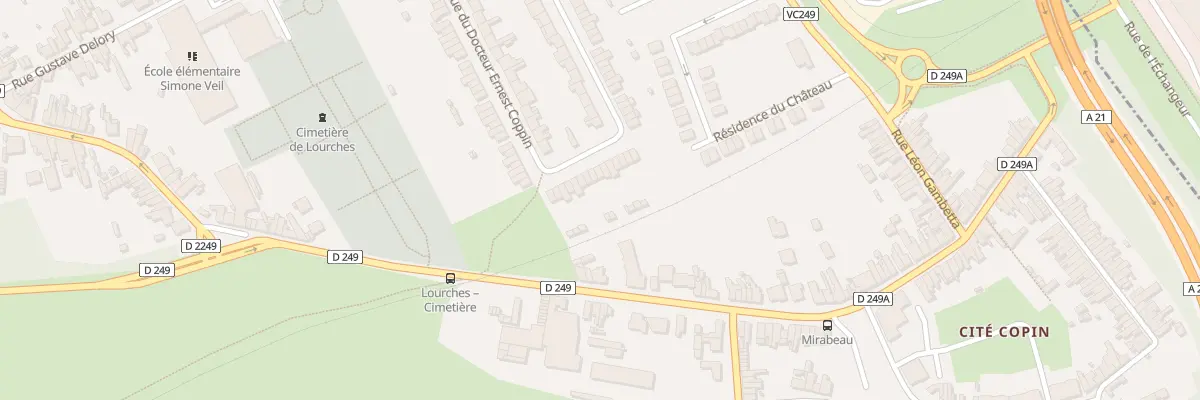 Plan du 276 Rue du Doc Ernest Coppin à Lourches
