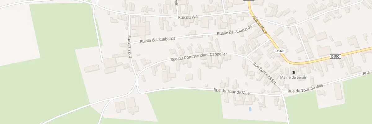Plan du 21 Rue du Cdt Cappelier à Serain