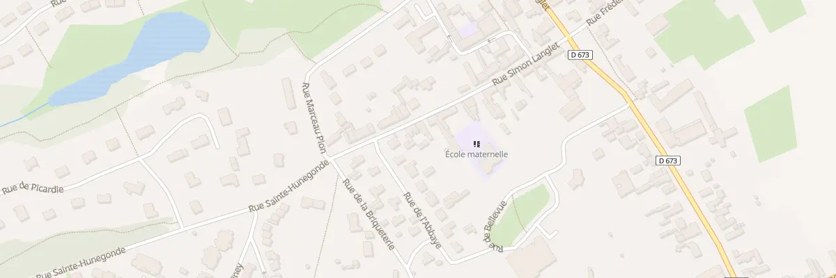 Plan du 19 Rue Simon Langlet à Homblières