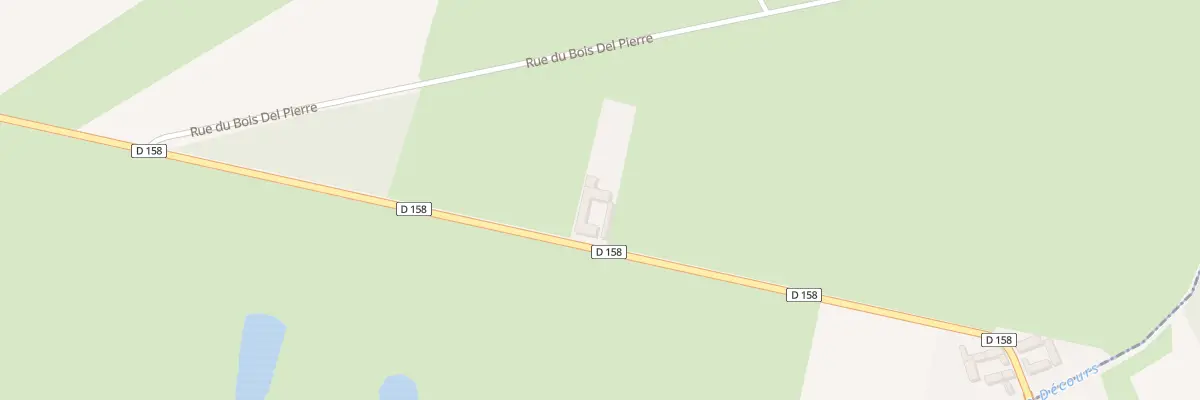 Plan du 2135 Rue du Bois à Bousignies