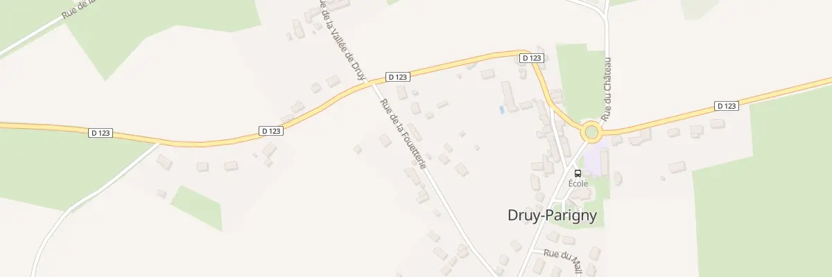 Plan du 10 Rue de la Fouetterie à Druy-Parigny
