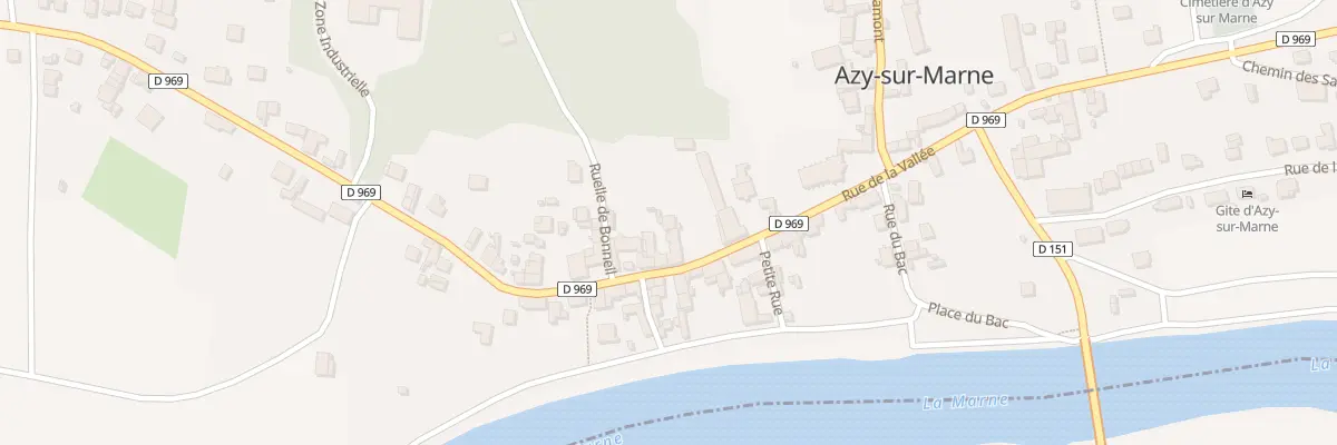 Plan du 19 Rue de la Vallée à Azy-sur-Marne