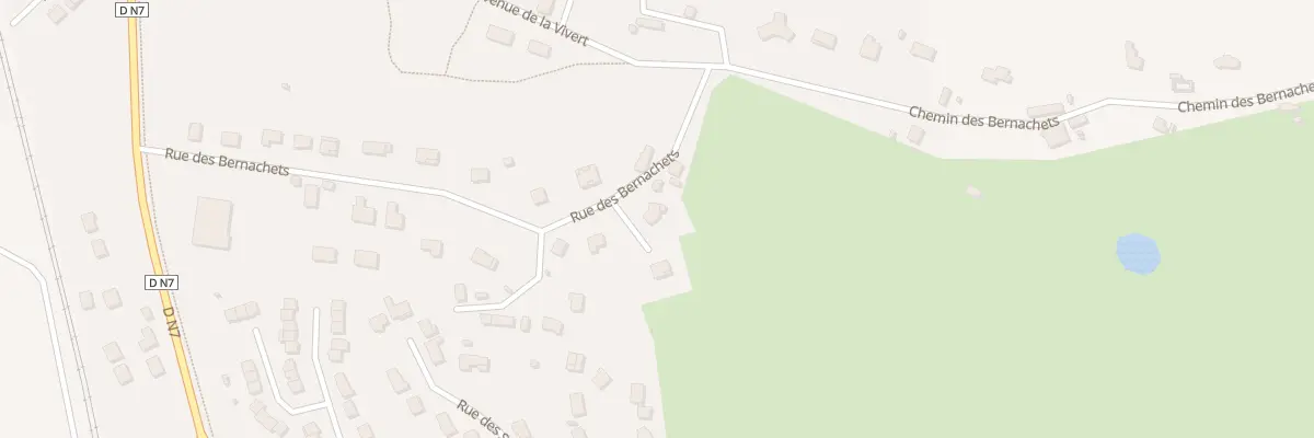 Plan du 17T Rue des Bernachets à Toulon-sur-Allier