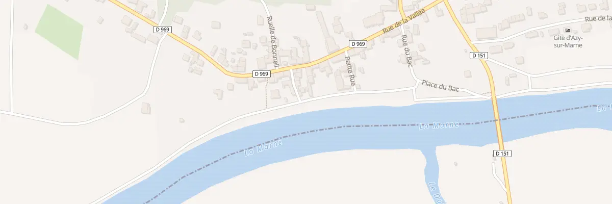 Plan du 36B Rue de la Vallée à Azy-sur-Marne