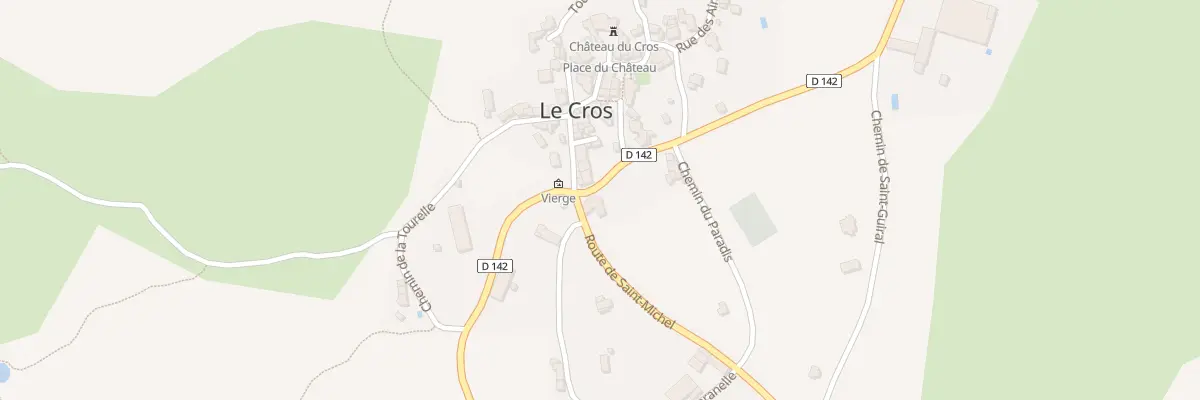 Plan du 1 Rte de St Michel au Cros