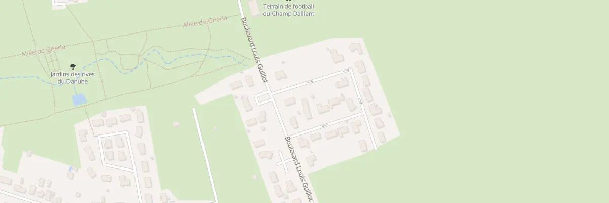 Plan du 8 Rue Simone Leveillée à Yzeure